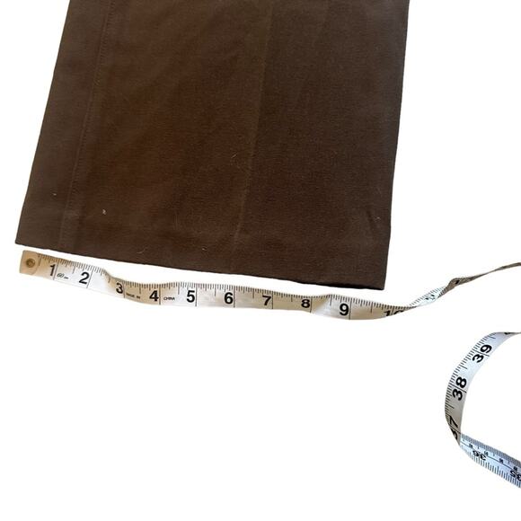 Ana Ladies chocolate brown Jean pant high rise straight size 6 - Picture 8 of 8